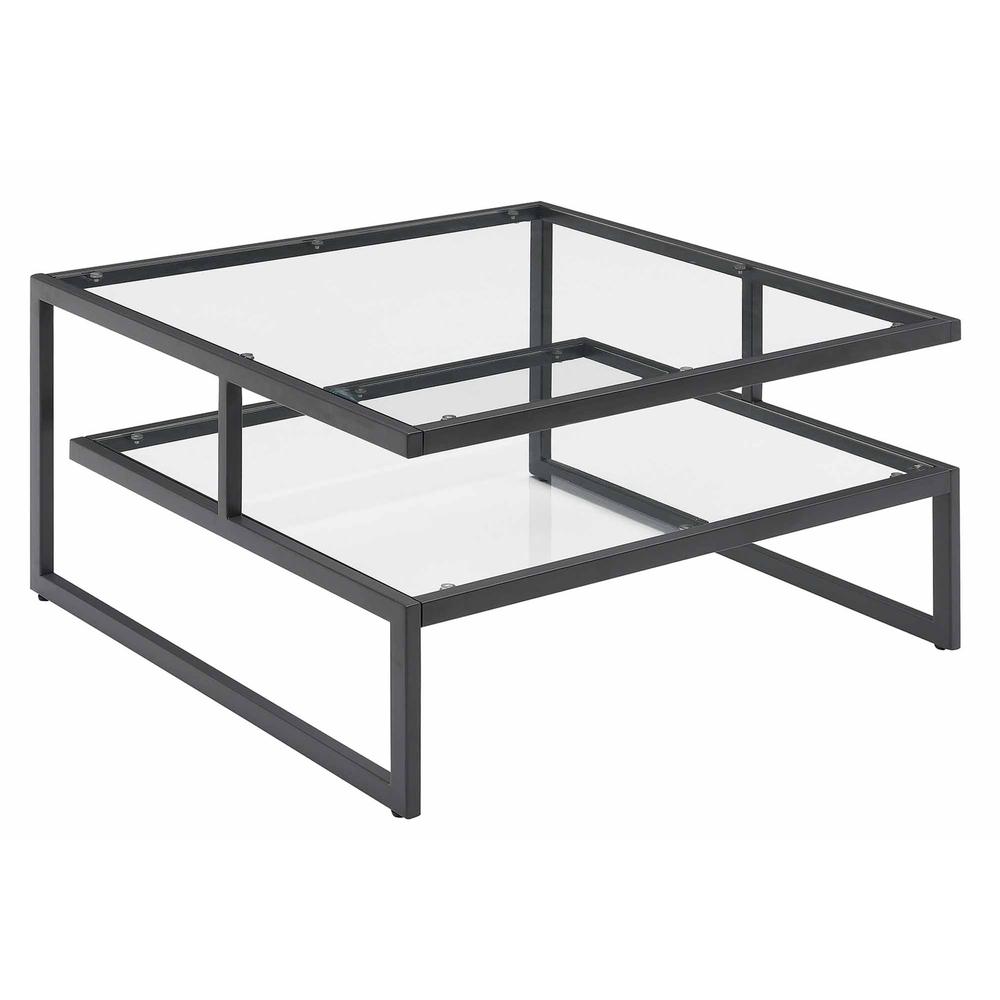Royal Crest Stripes Coffee Table. Picture 1