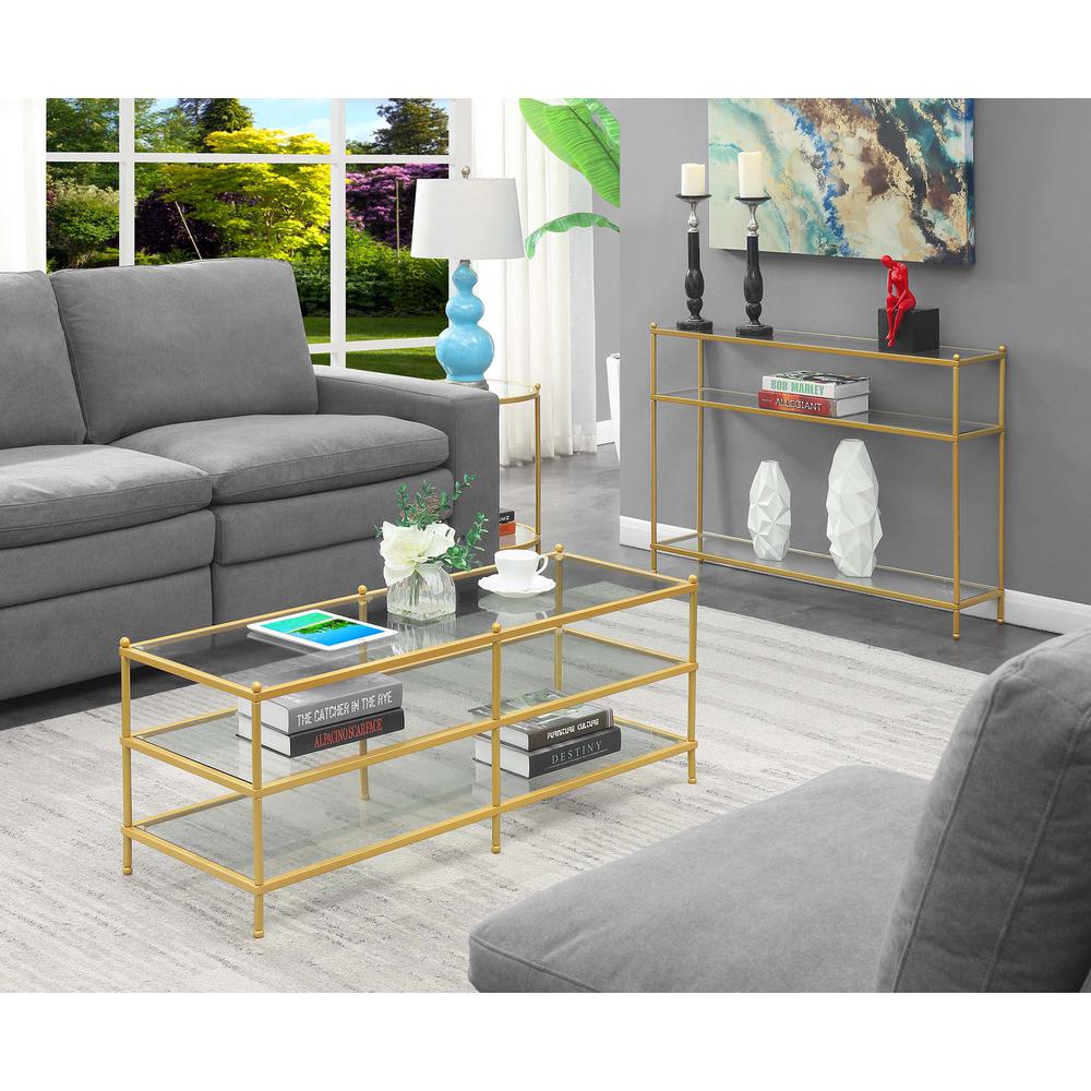 Royal Crest 3 Tier Coffee Table. Picture 2