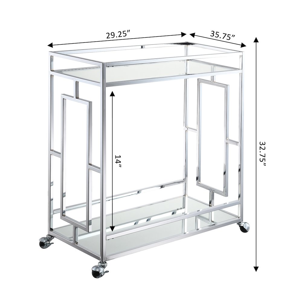 Town Square Bar Cart. Picture 5
