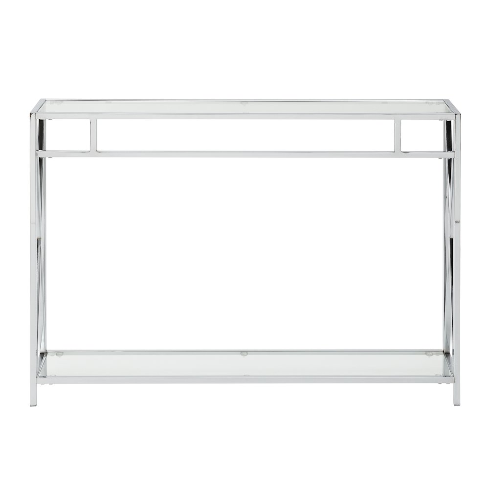 Oxford Chrome Console Table. Picture 4