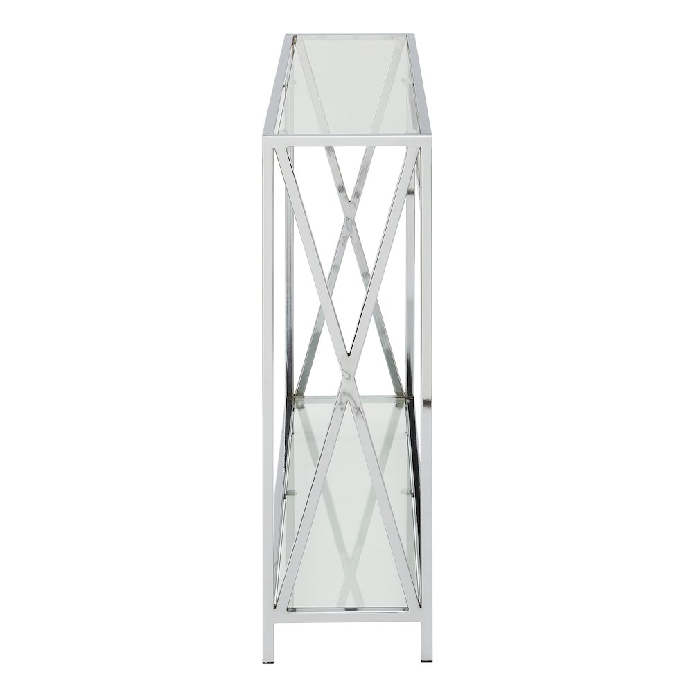 Oxford Chrome Console Table. Picture 5
