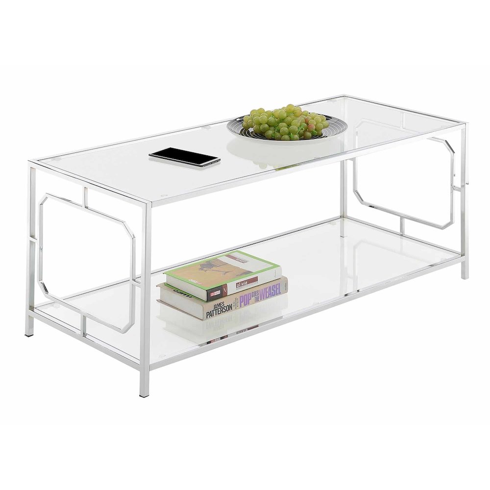 Omega Chrome Coffee Table. Picture 3
