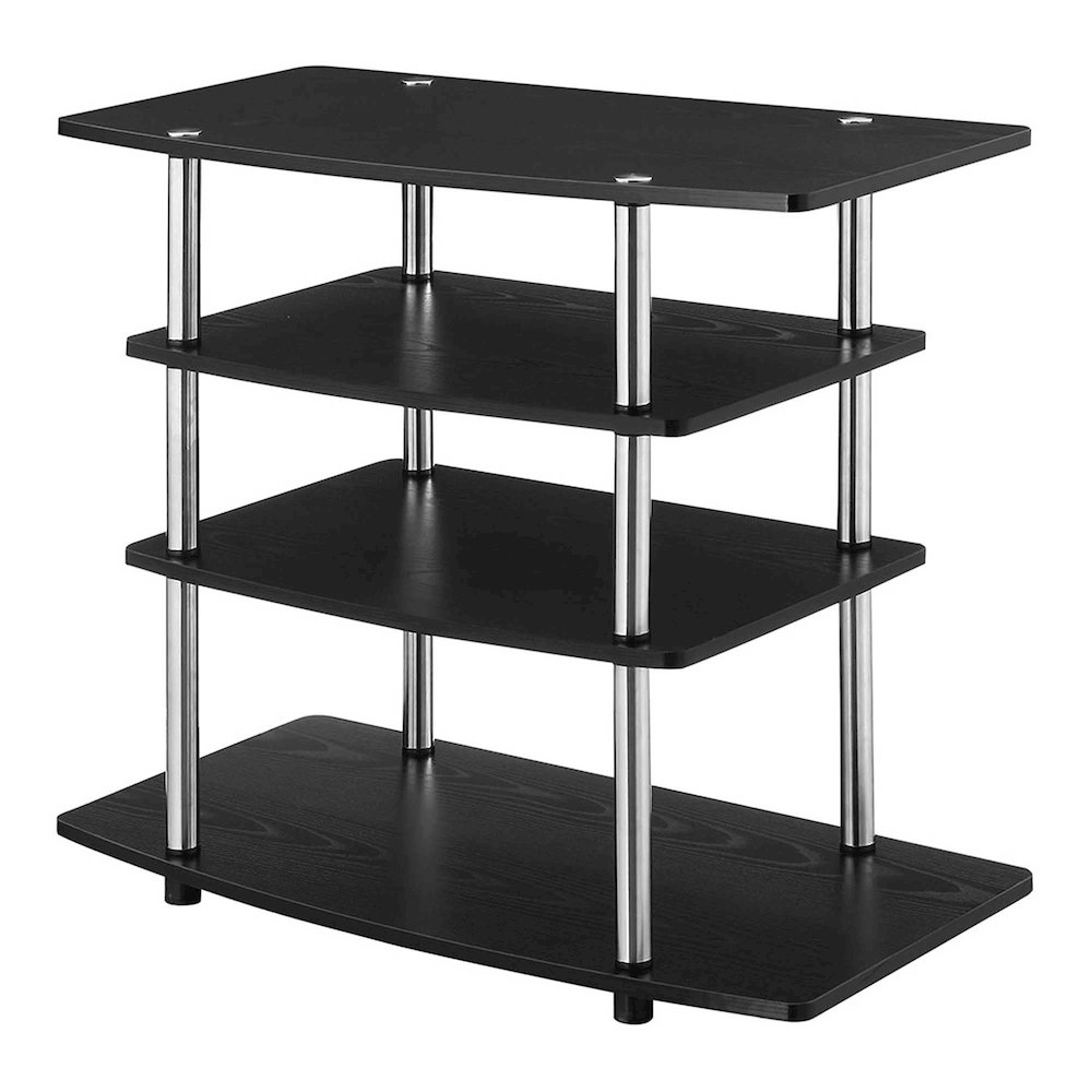 Designs2Go No Tools 37 inch Highboy 4 Tier TV Stand. Picture 1