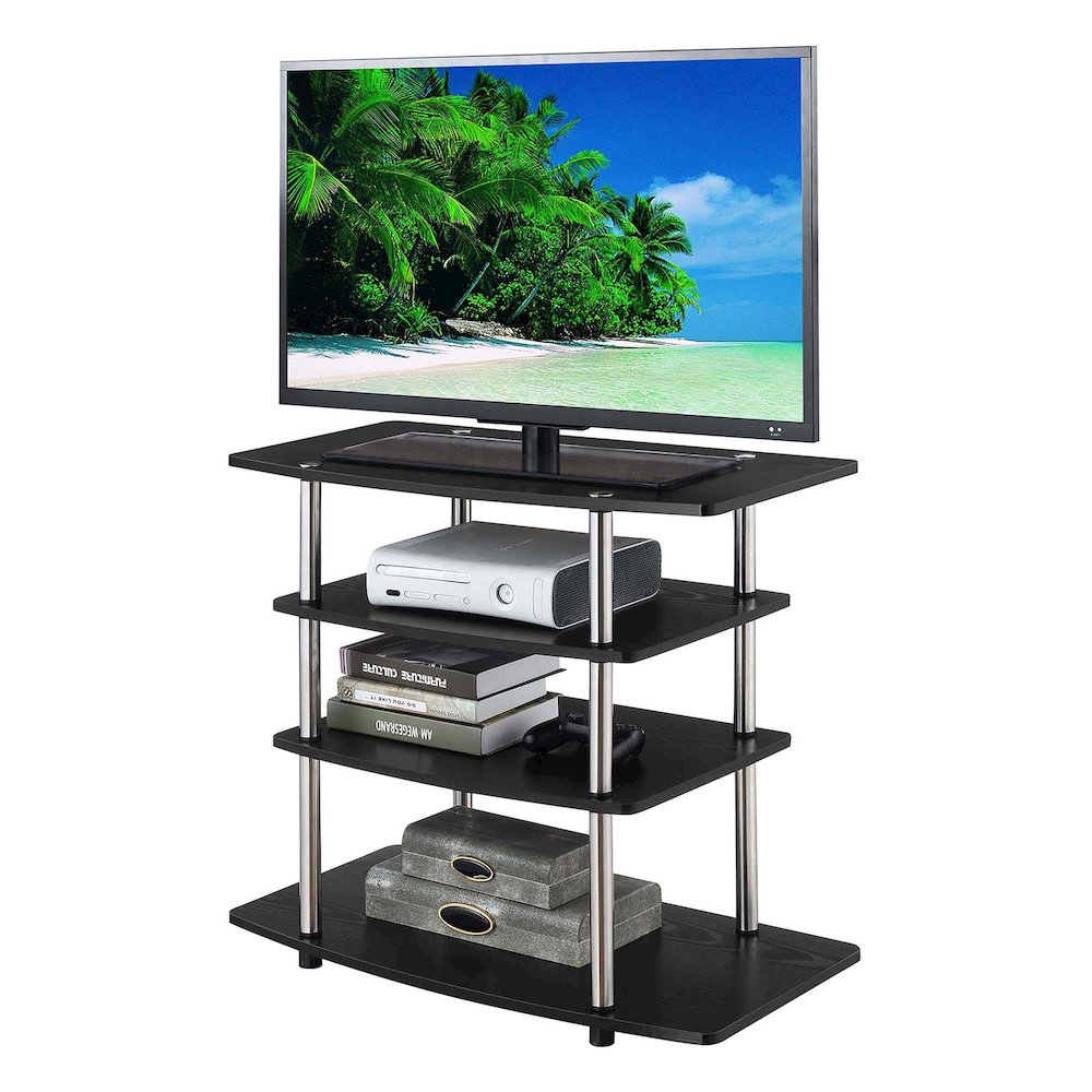 Designs2Go No Tools 37 inch Highboy 4 Tier TV Stand. Picture 2
