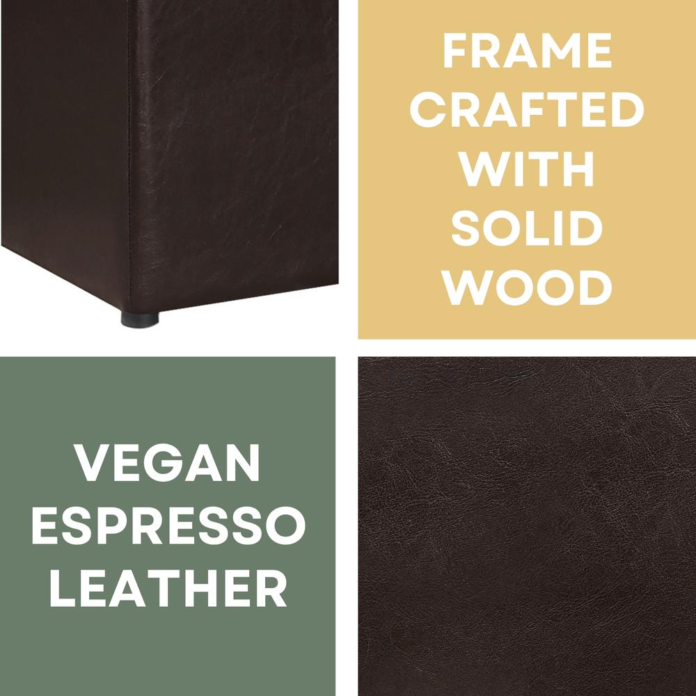 Park Avenue Single Ottoman with Stool and Reversible Tray. Picture 14