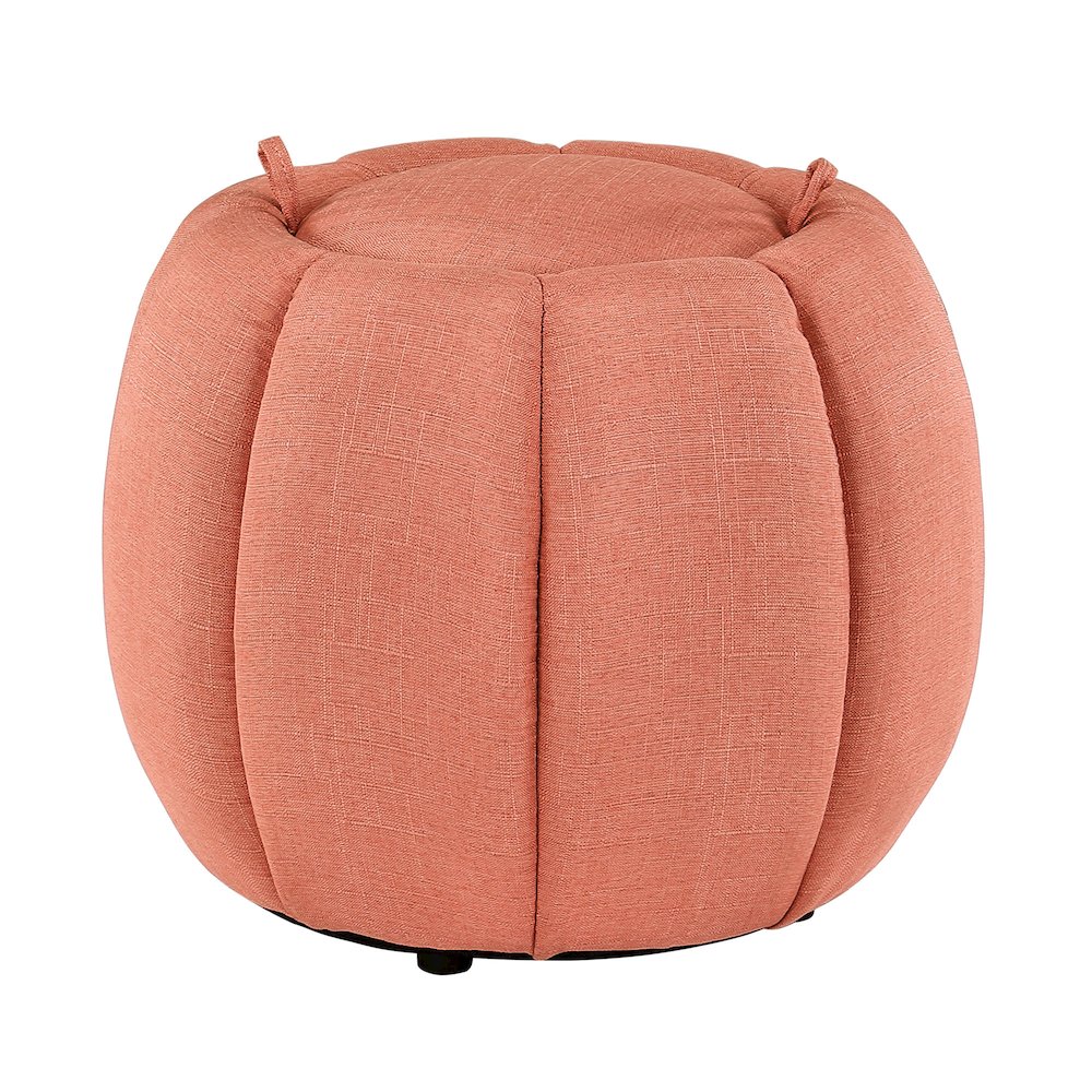 Designs4Comfort Daisy Storage Ottoman with Reversible Tray Lid. Picture 1