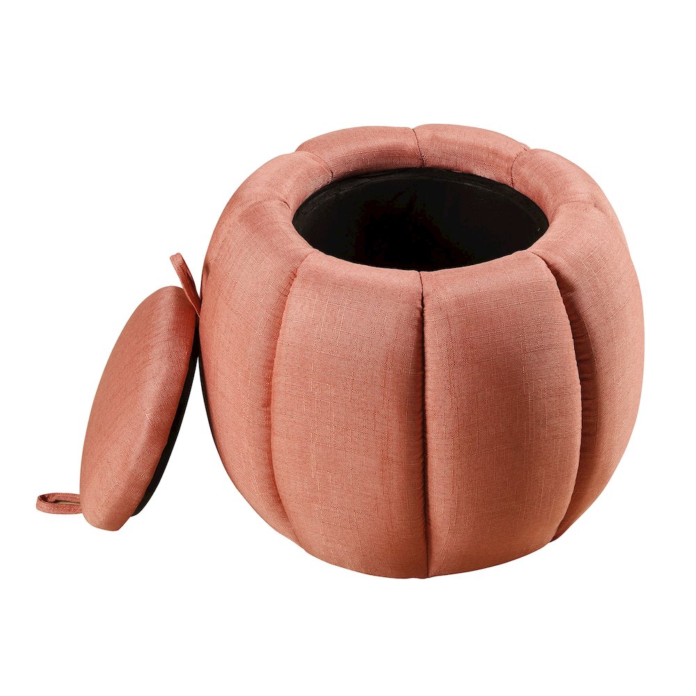 Designs4Comfort Daisy Storage Ottoman with Reversible Tray Lid. Picture 5