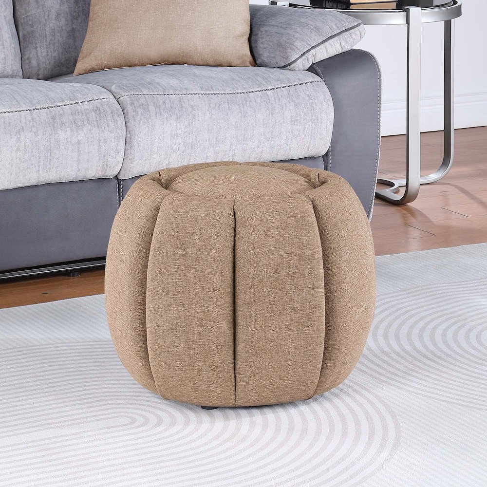 Designs4Comfort Daisy Storage Ottoman with Reversible Tray Lid. Picture 7