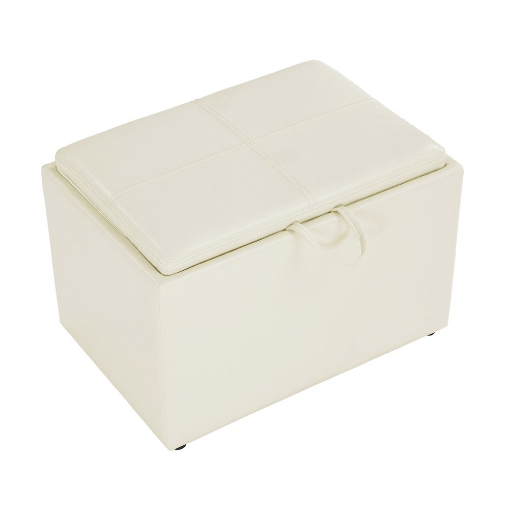 Accent Storage Ottoman with Reversible Tray. Picture 8