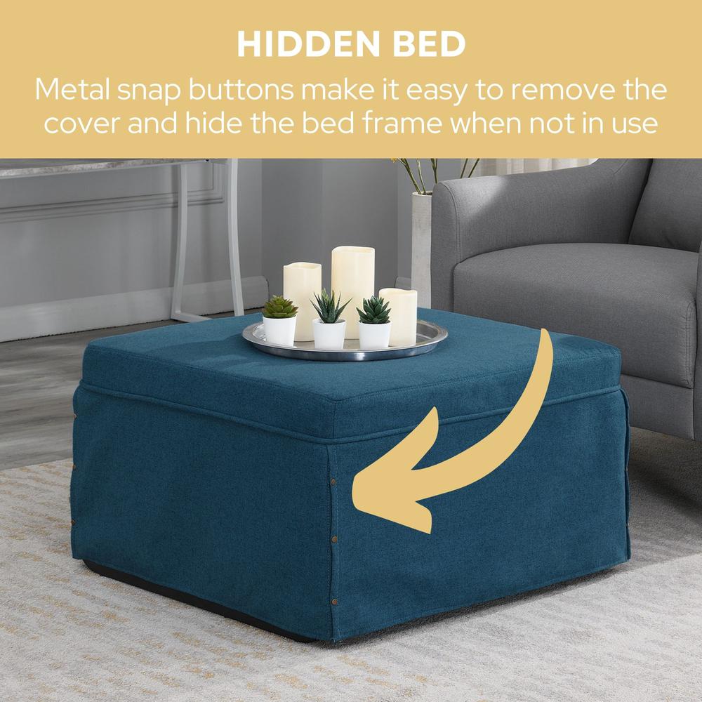 Folding Bed Ottoman Coffee Table. Picture 8