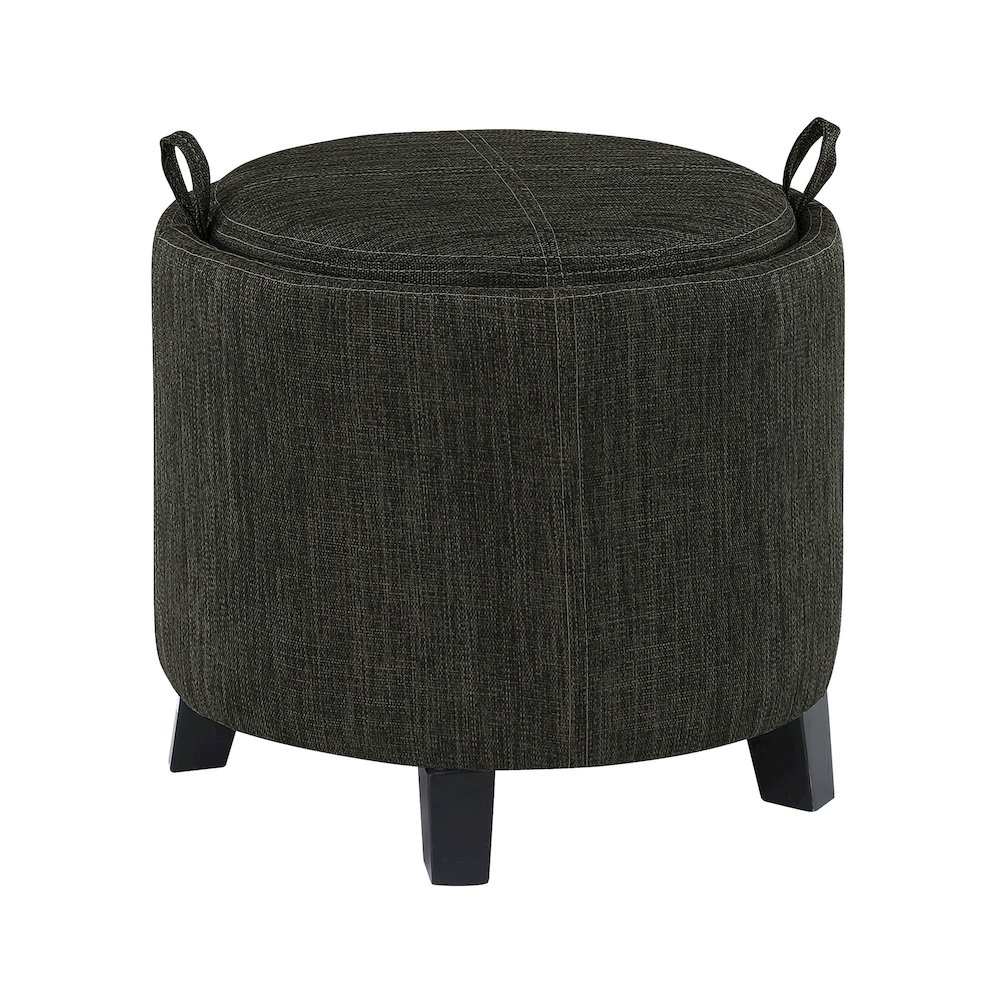 Designs4Comfort Oscar Storage Ottoman with Reversible Tray. Picture 1
