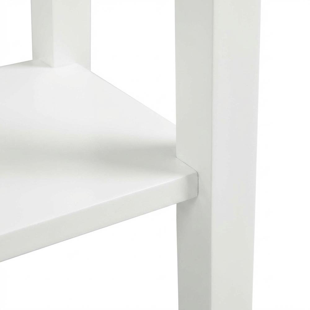 Wooden End Table with Flat Surface for Living Room and Bedroom Use. Picture 6