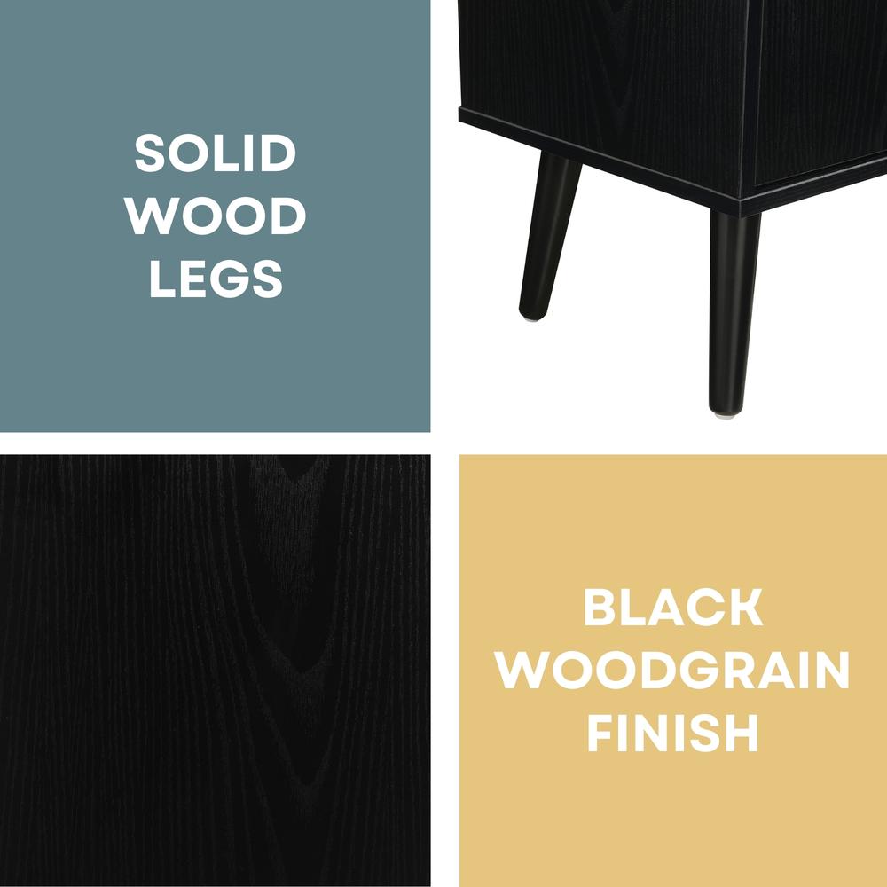 Xtra Storage 3x2 3 Door Cabinet Console Table. Picture 11