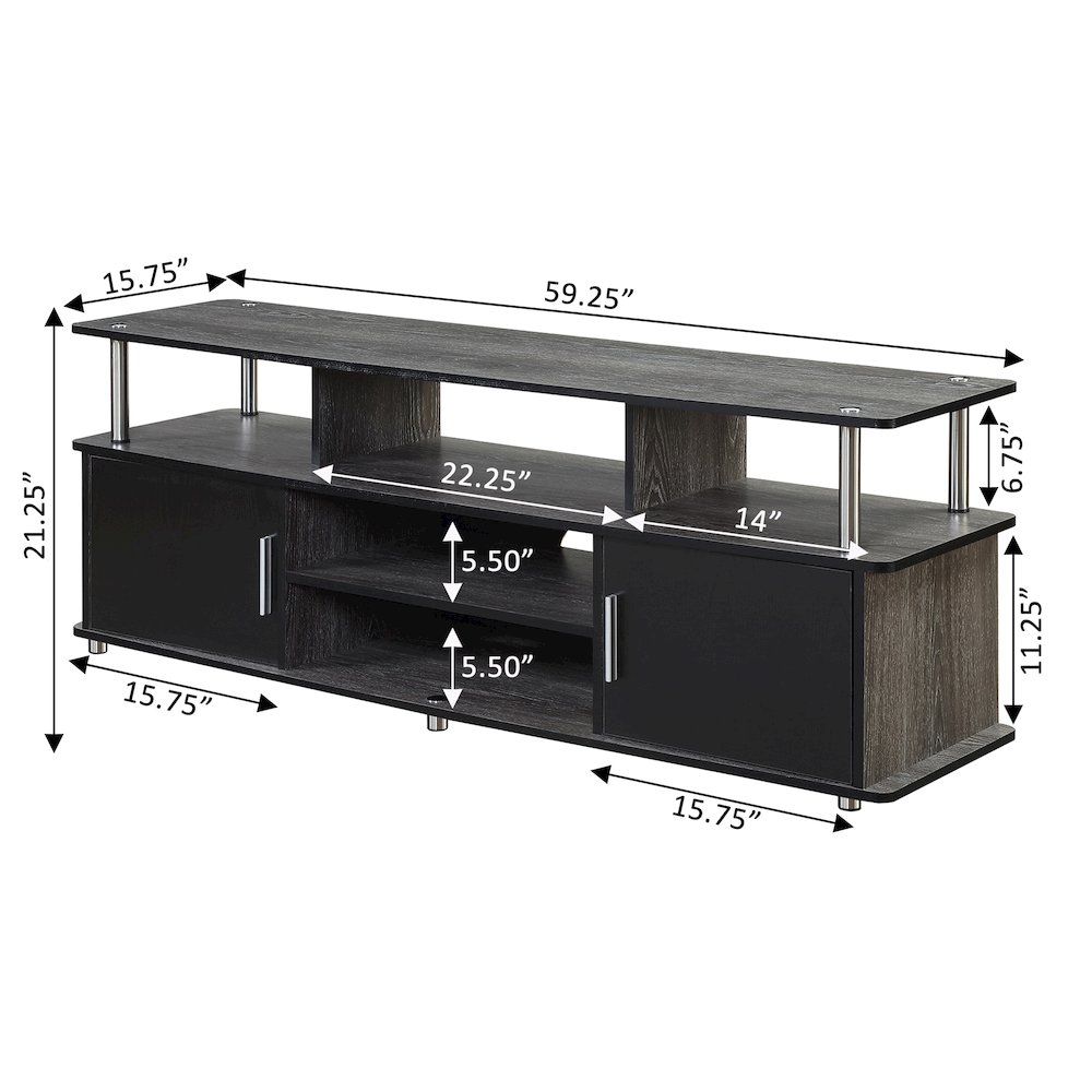 Designs2Go 60" Monterey TV Stand. Picture 4