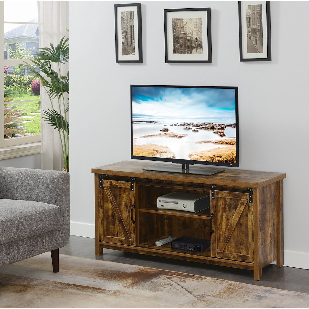 Blake Barn Door TV Stand. Picture 2