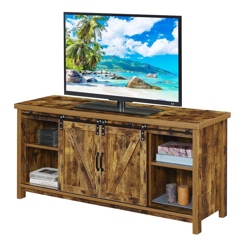 Blake Barn Door TV Stand. Picture 4