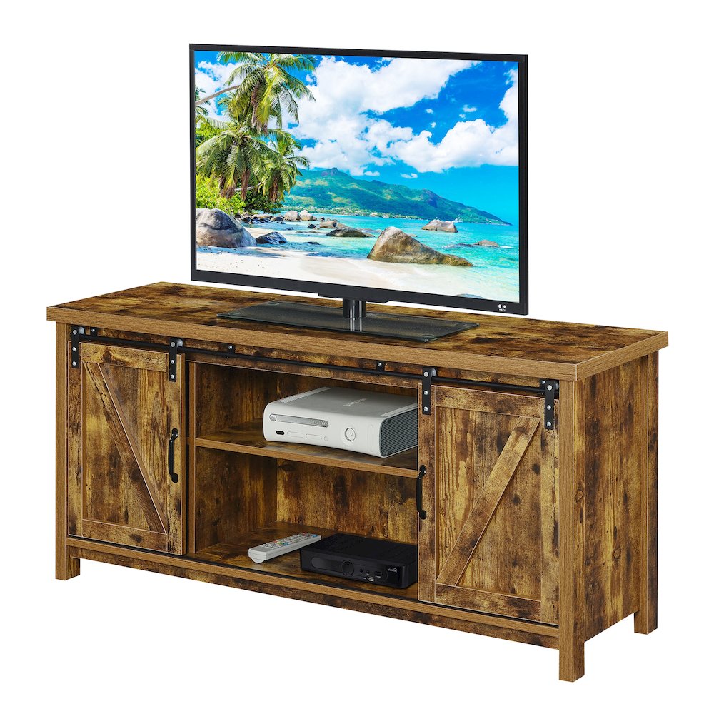 Blake Barn Door TV Stand. Picture 3