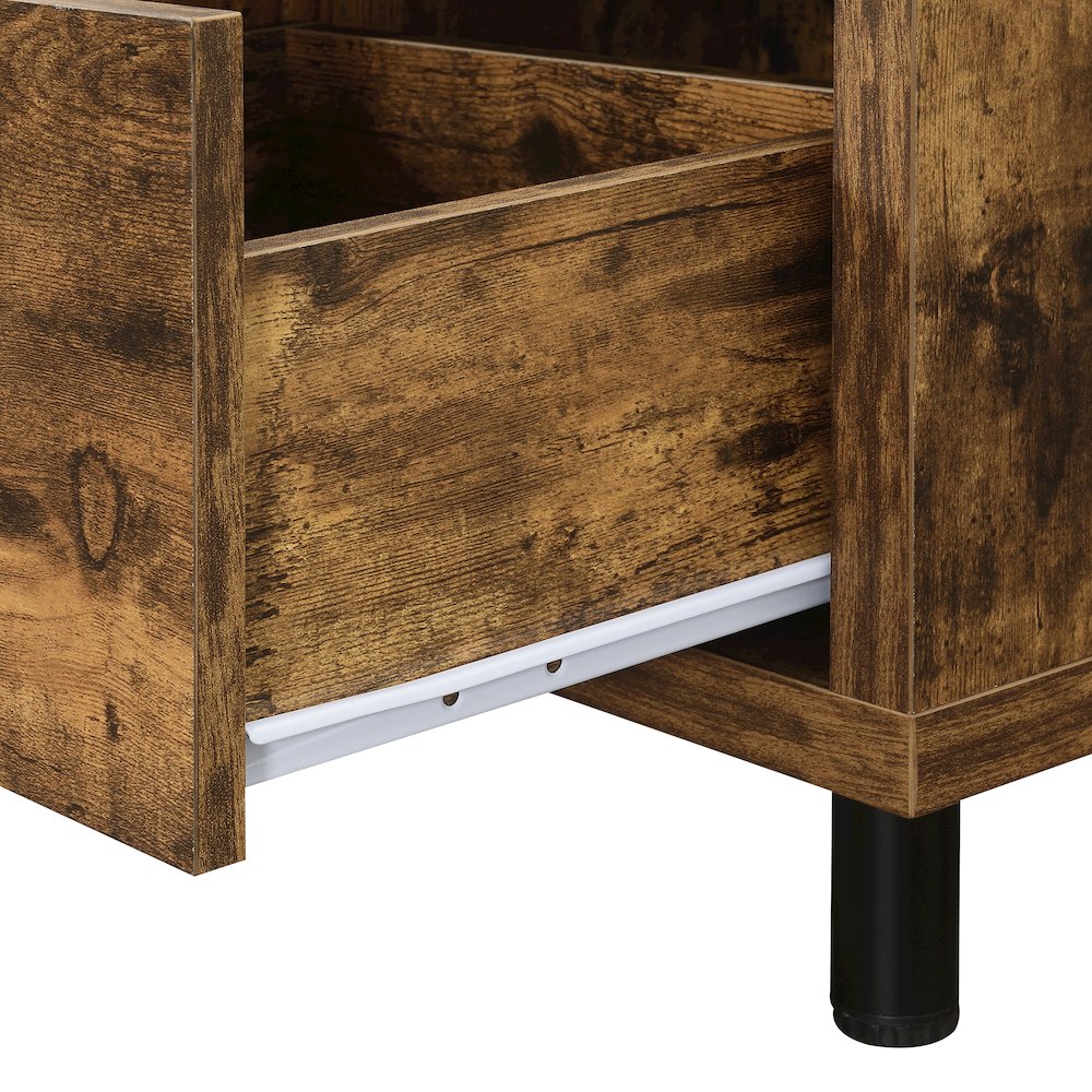 Seal II 1 Drawer TV Stand with Shelves for TVs up to 65 Inches. Picture 4