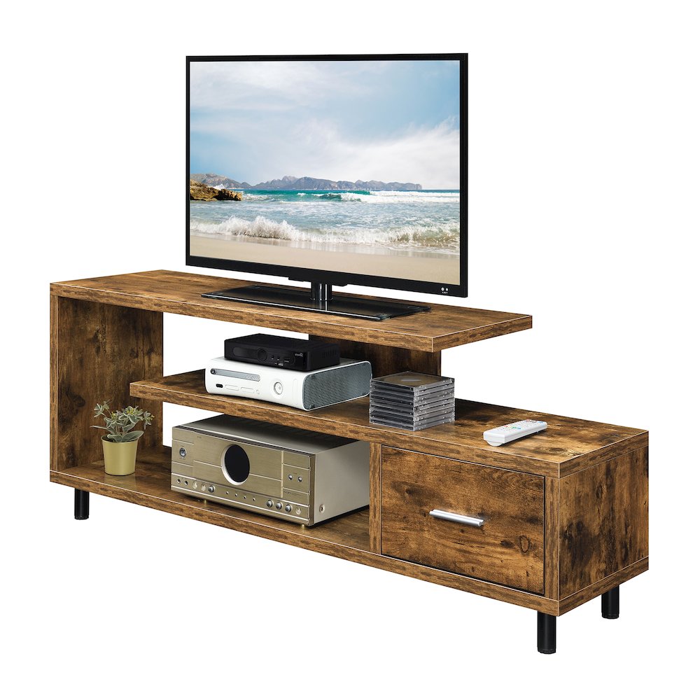 Seal II 1 Drawer TV Stand with Shelves for TVs up to 65 Inches. Picture 2