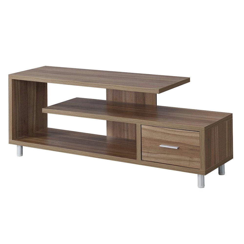Seal II 1 Drawer TV Stand with Shelves for TVs up to 65 Inches. Picture 1