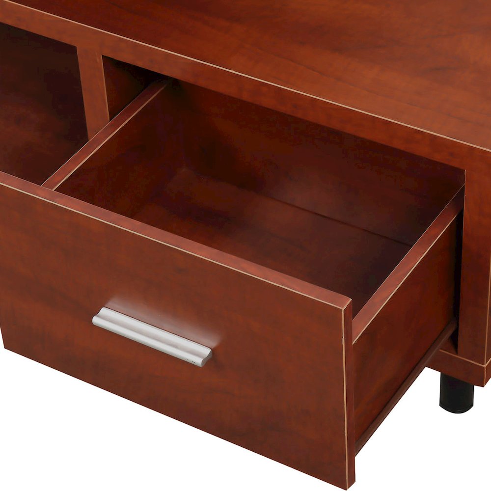 Seal II 1 Drawer TV Stand with Shelves for TVs up to 65 Inches. Picture 8