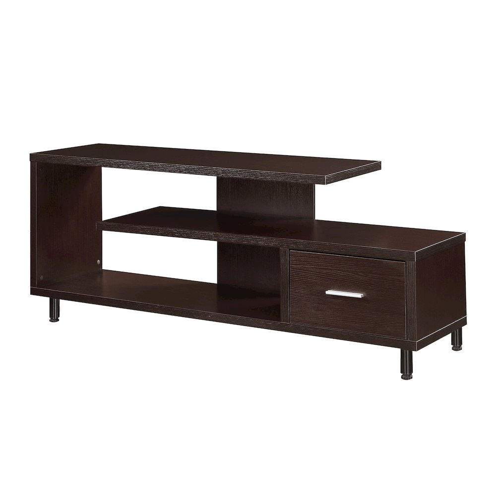Seal II 1 Drawer TV Stand with Shelves for TVs up to 65 Inches. Picture 1
