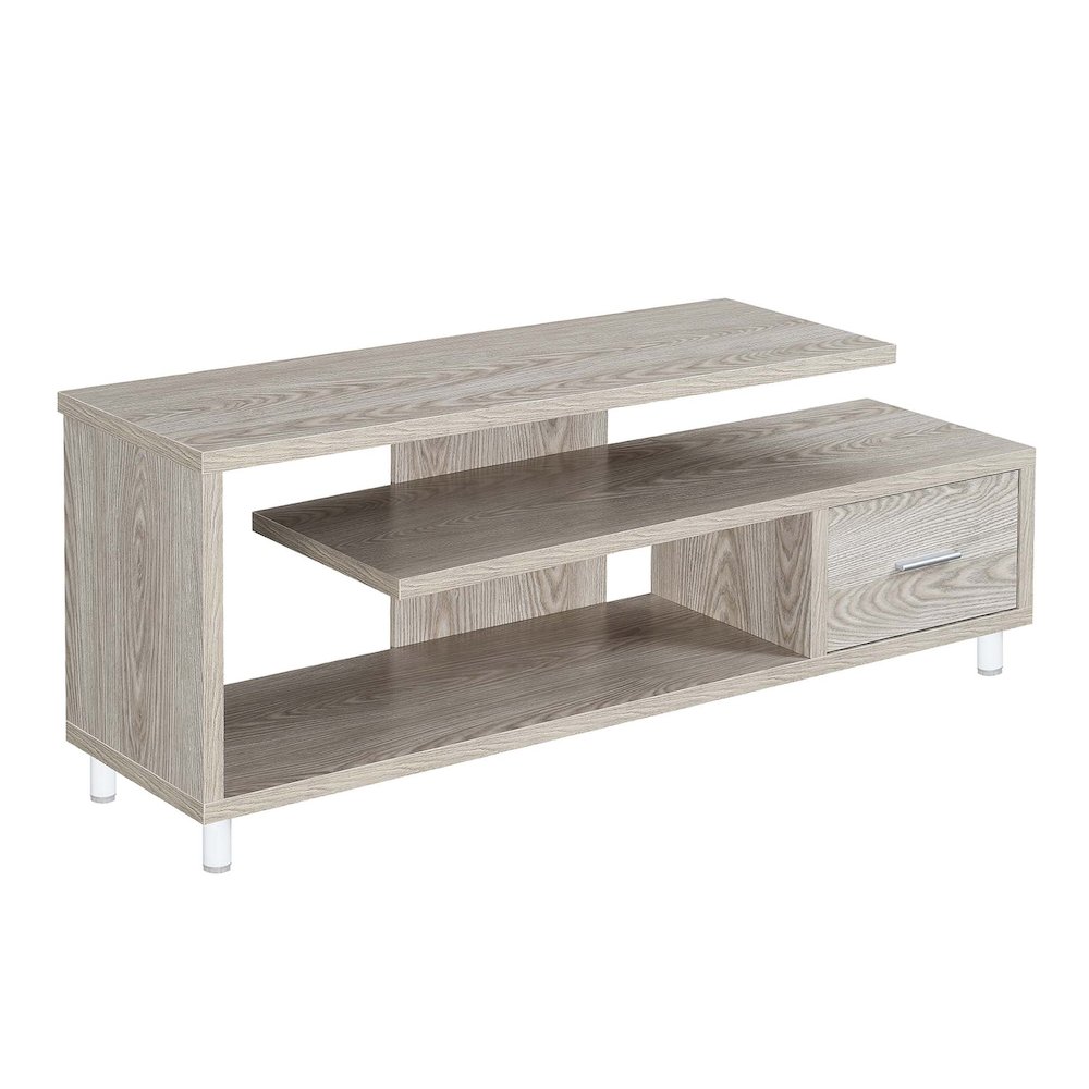 Seal II 1 Drawer TV Stand with Shelves for TVs up to 65 Inches. Picture 1