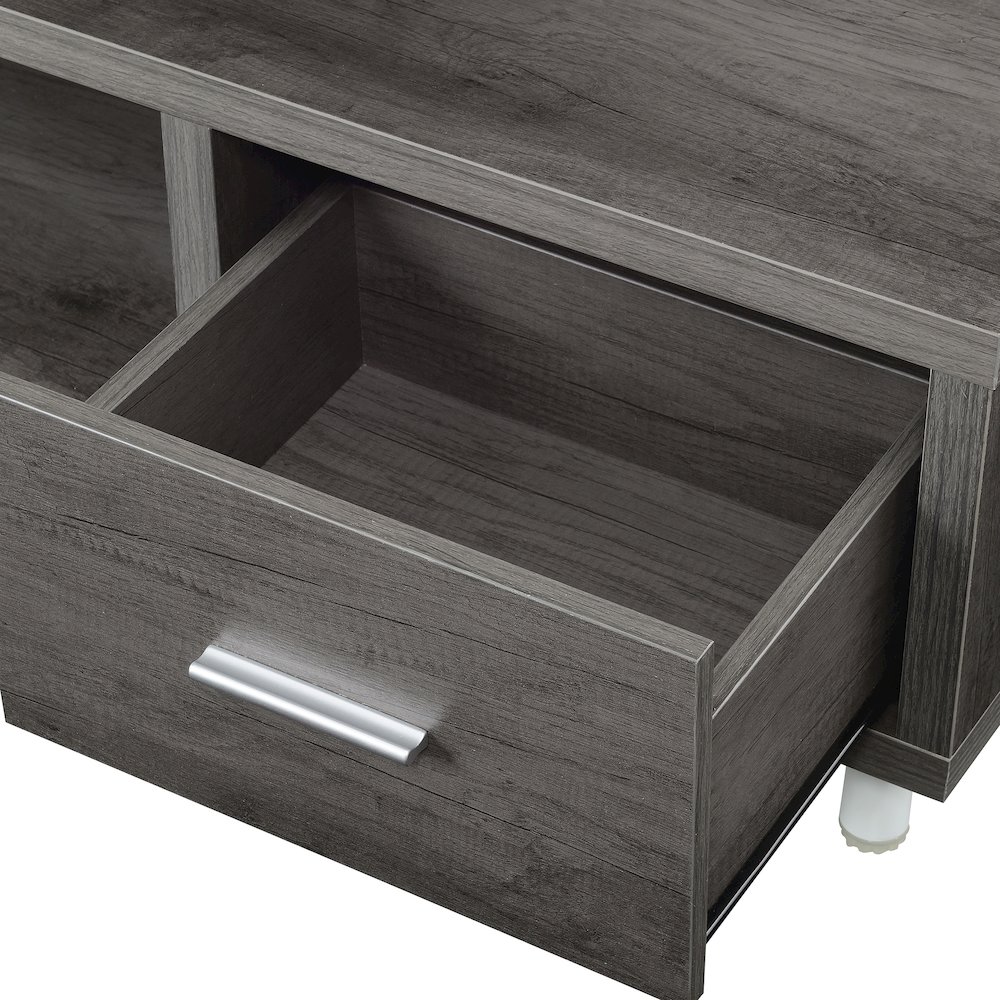 Seal II 1 Drawer TV Stand with Shelves for TVs up to 65 Inches. Picture 5