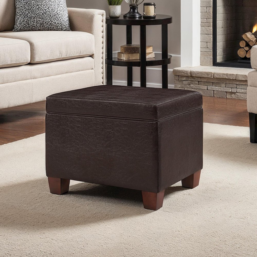 Madison Storage Ottoman. Picture 2