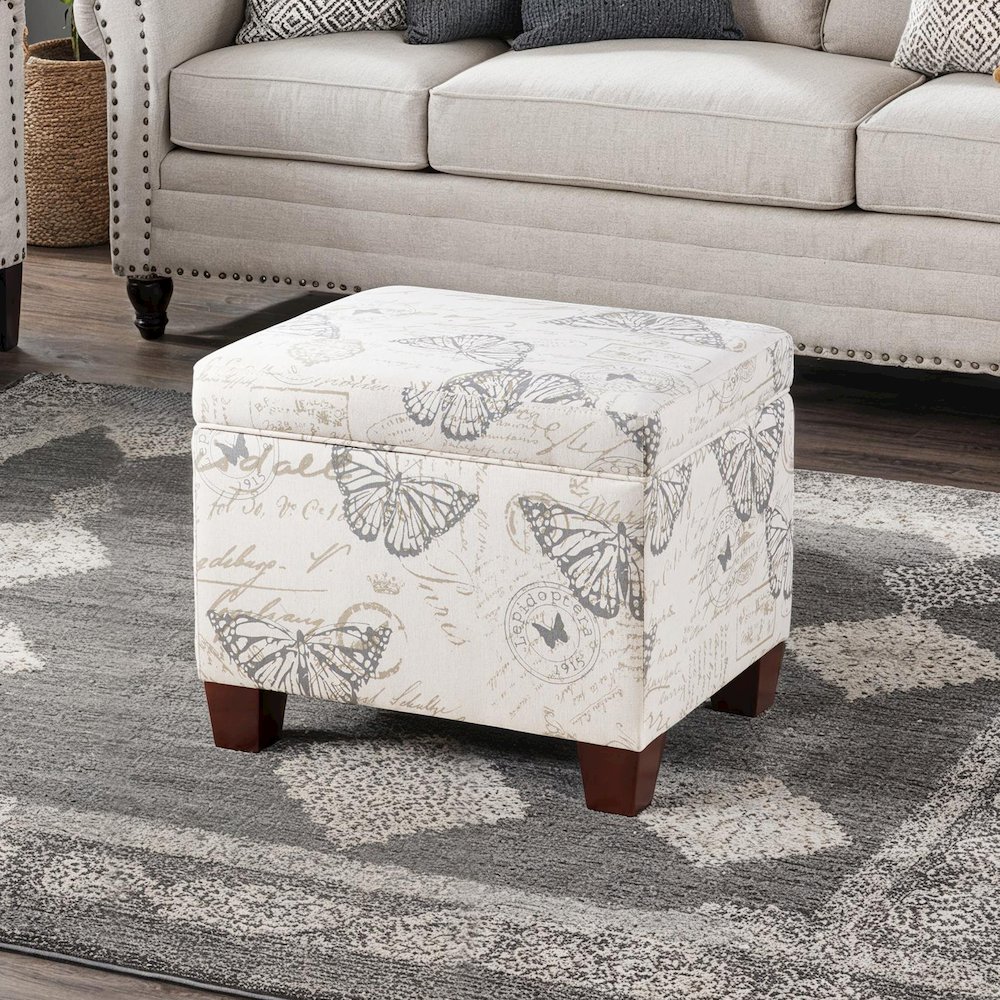 Madison Storage Ottoman. Picture 2