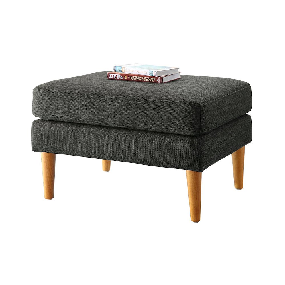 Designs4Comfort Marlow Mid Century Ottoman. Picture 2