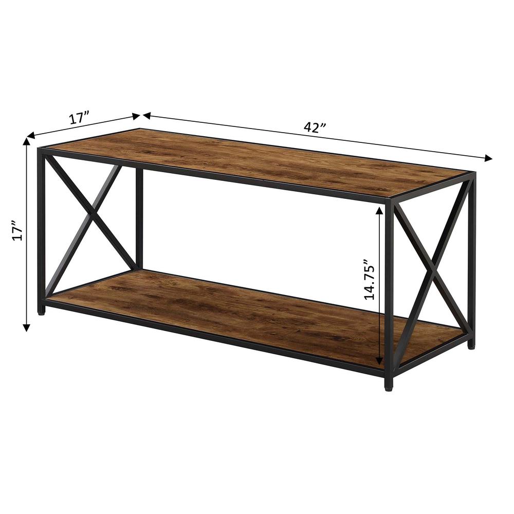 Tucson Coffee Table with Shelf. Picture 4