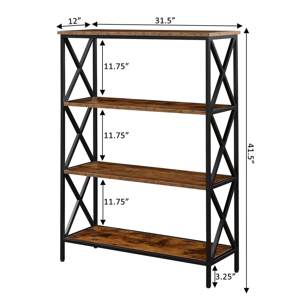 Tucson 4 Tier Bookcase. Picture 6