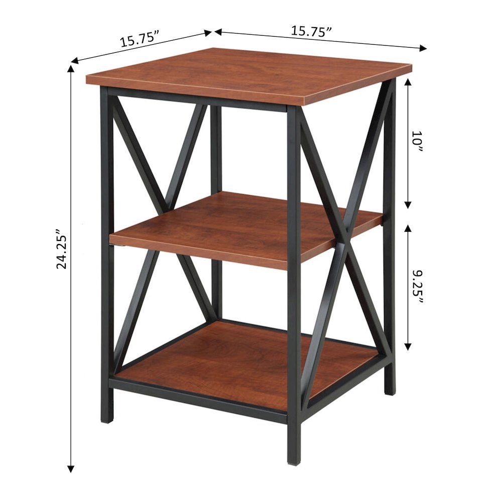 Tucson 3 Tier End Table. Picture 2