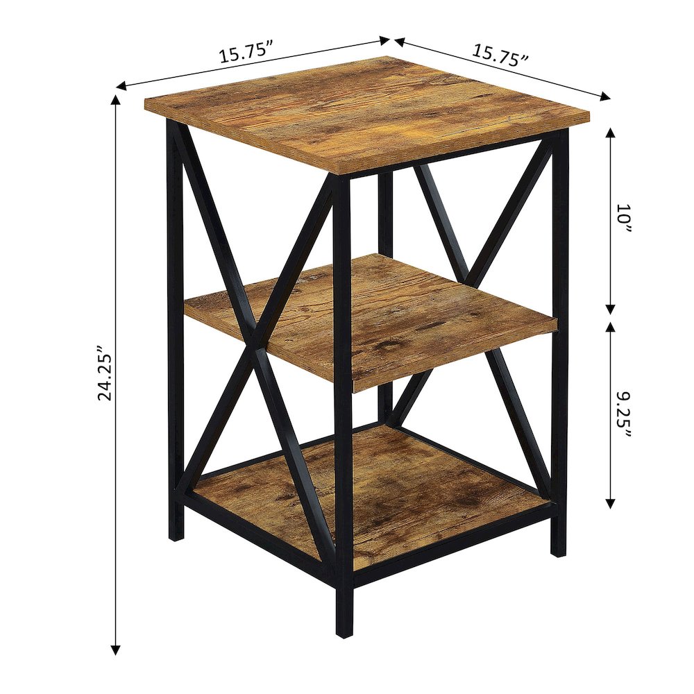 Tucson 3 Tier End Table. Picture 5