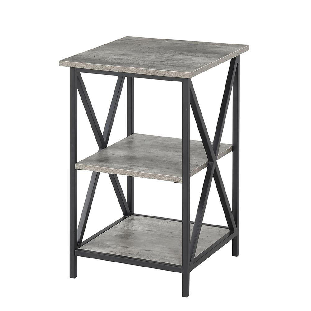 Tucson 3 Tier End Table. Picture 1
