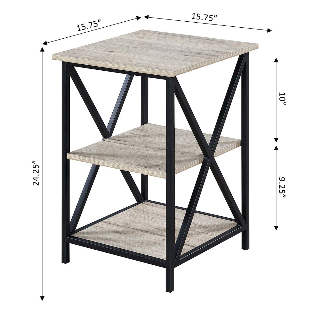 Tucson 3 Tier End Table. Picture 4