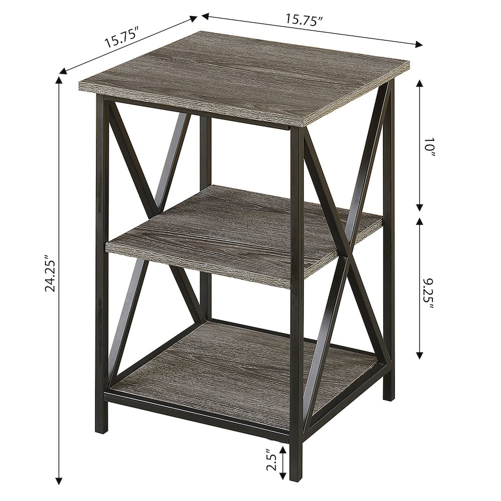 Tucson 3 Tier End Table. Picture 6