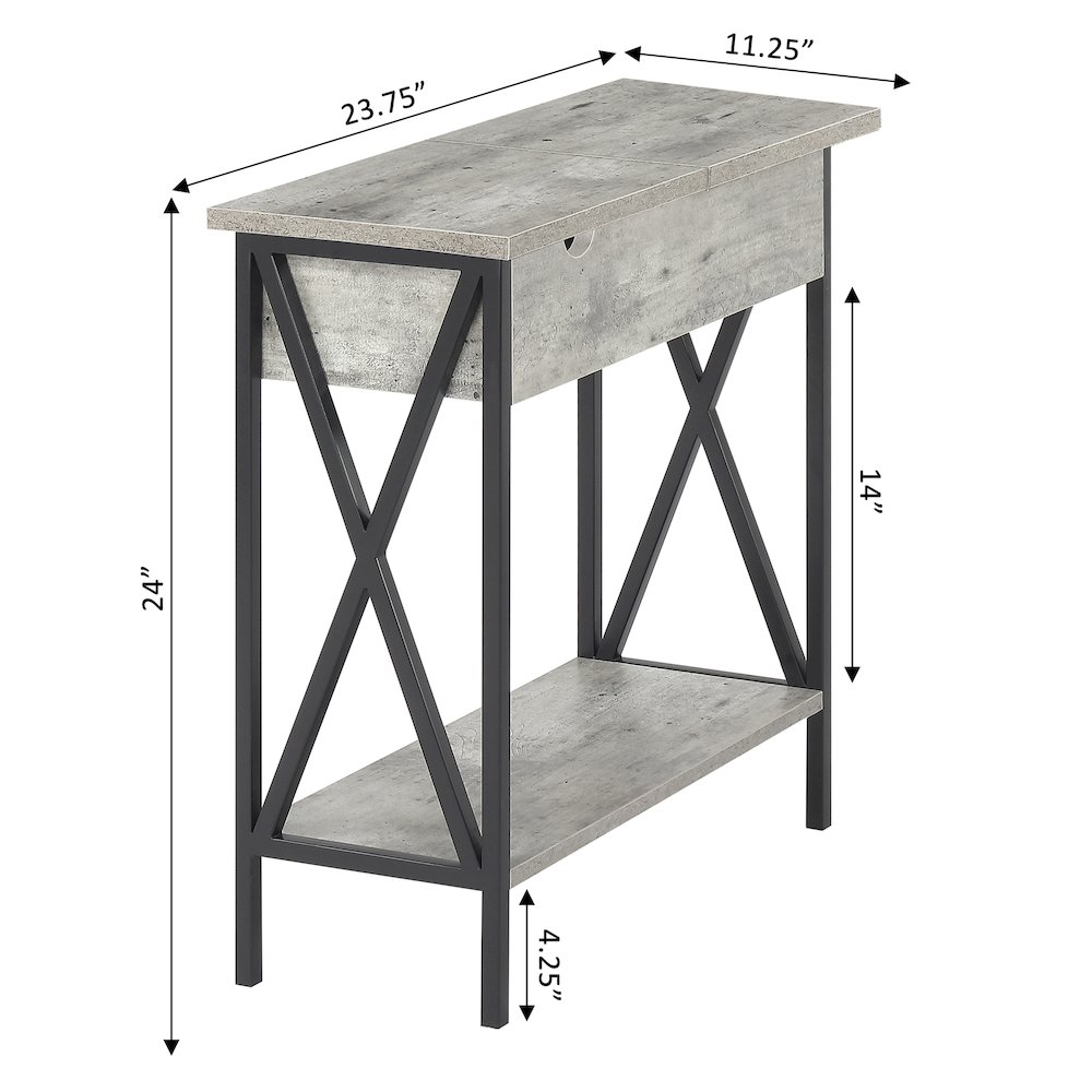 Tucson Electric Flip Top Table. Picture 7