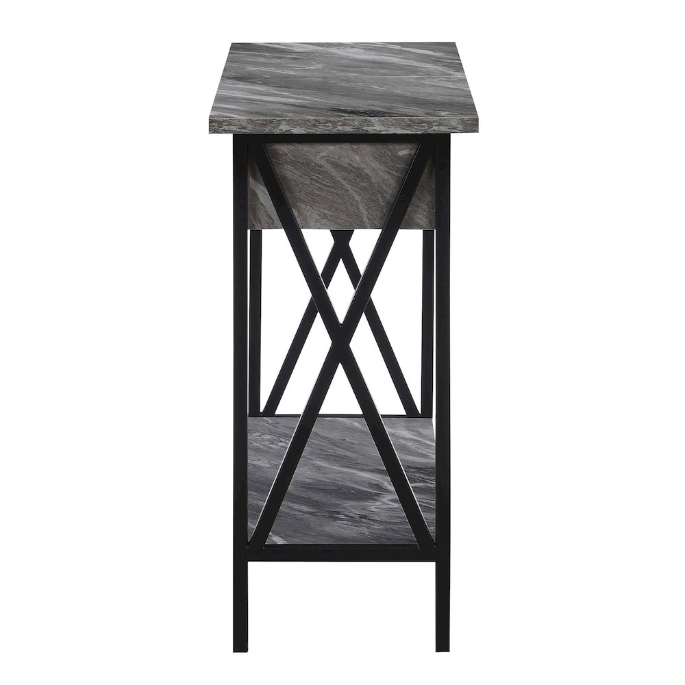 Tucson Flip Top End Table with Charging Station. Picture 6
