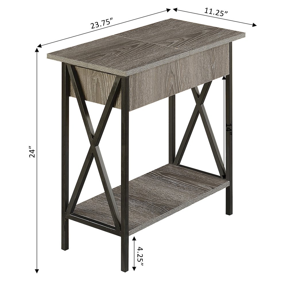 Tucson Electric Flip Top Table. Picture 6