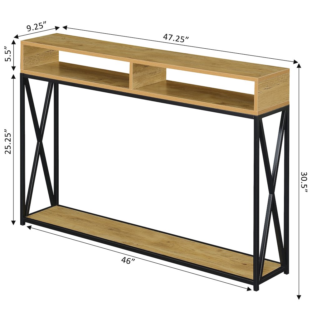 Tucson Deluxe 2 Tier Console Table. Picture 4