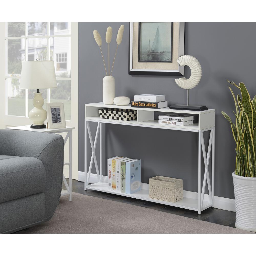 Tucson Deluxe 2 Tier Console Table. Picture 2