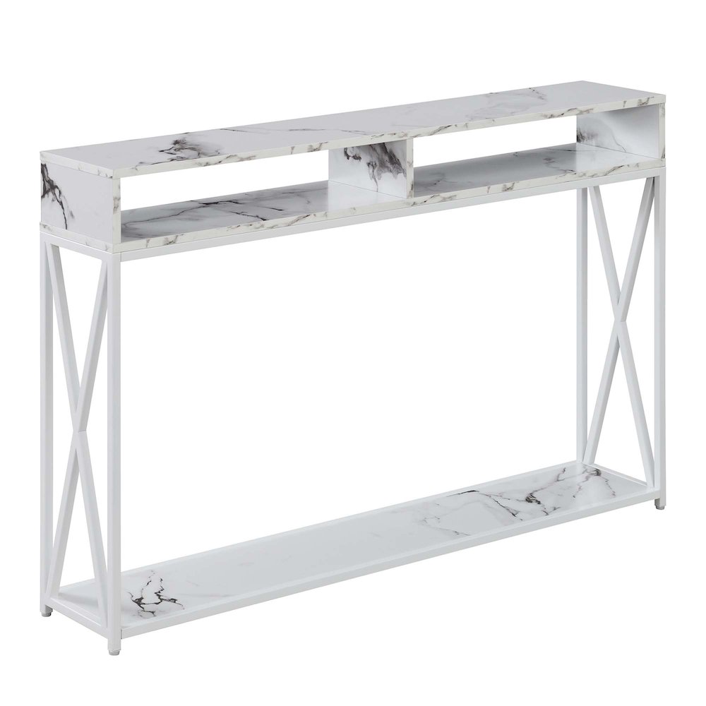 Tucson Deluxe Console Table with Shelf, R4-0545. Picture 1