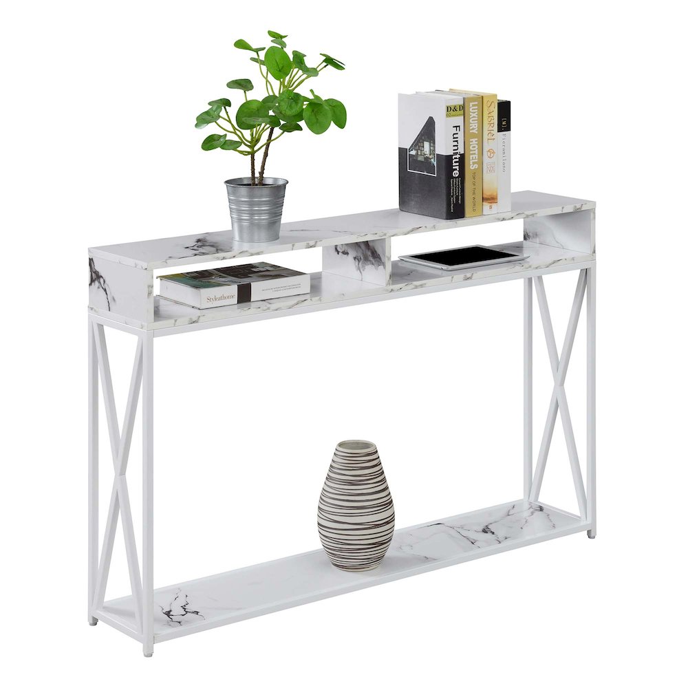 Tucson Deluxe Console Table with Shelf, R4-0545. Picture 3