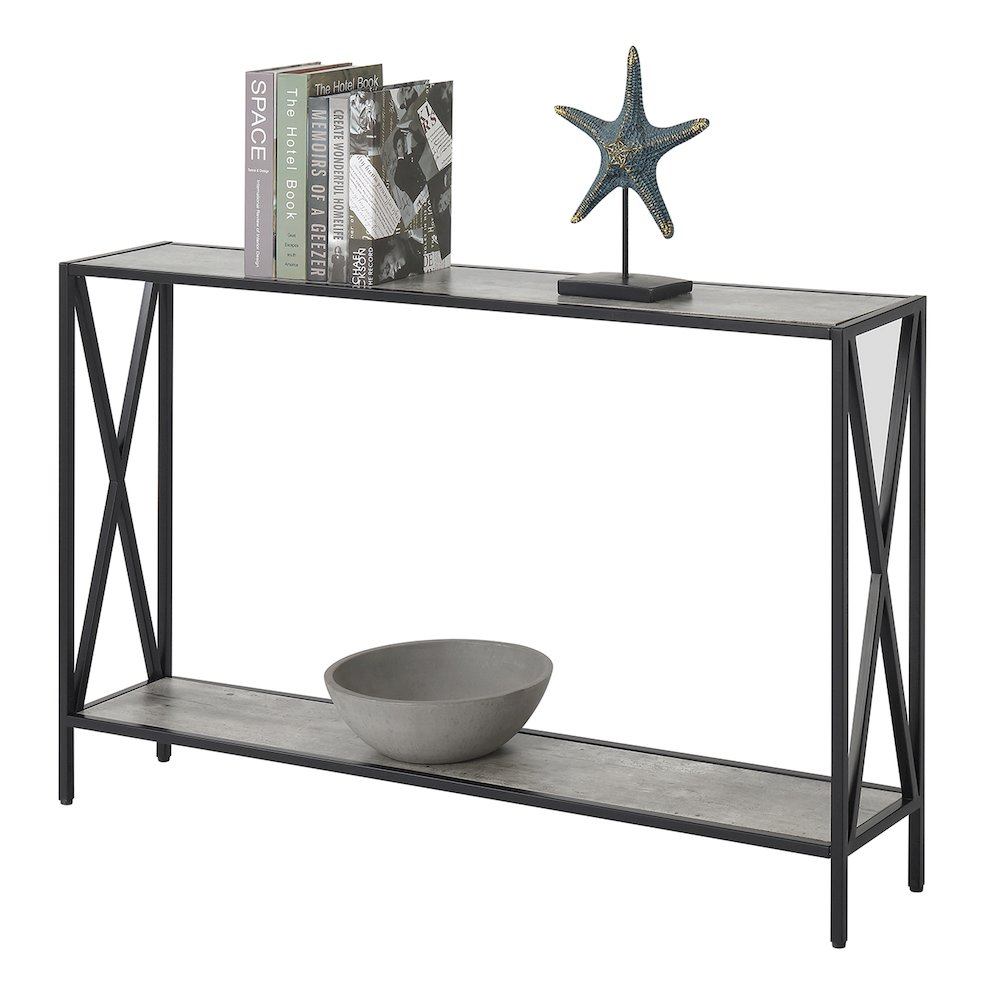 Tucson Console Table with Shelf. Picture 3