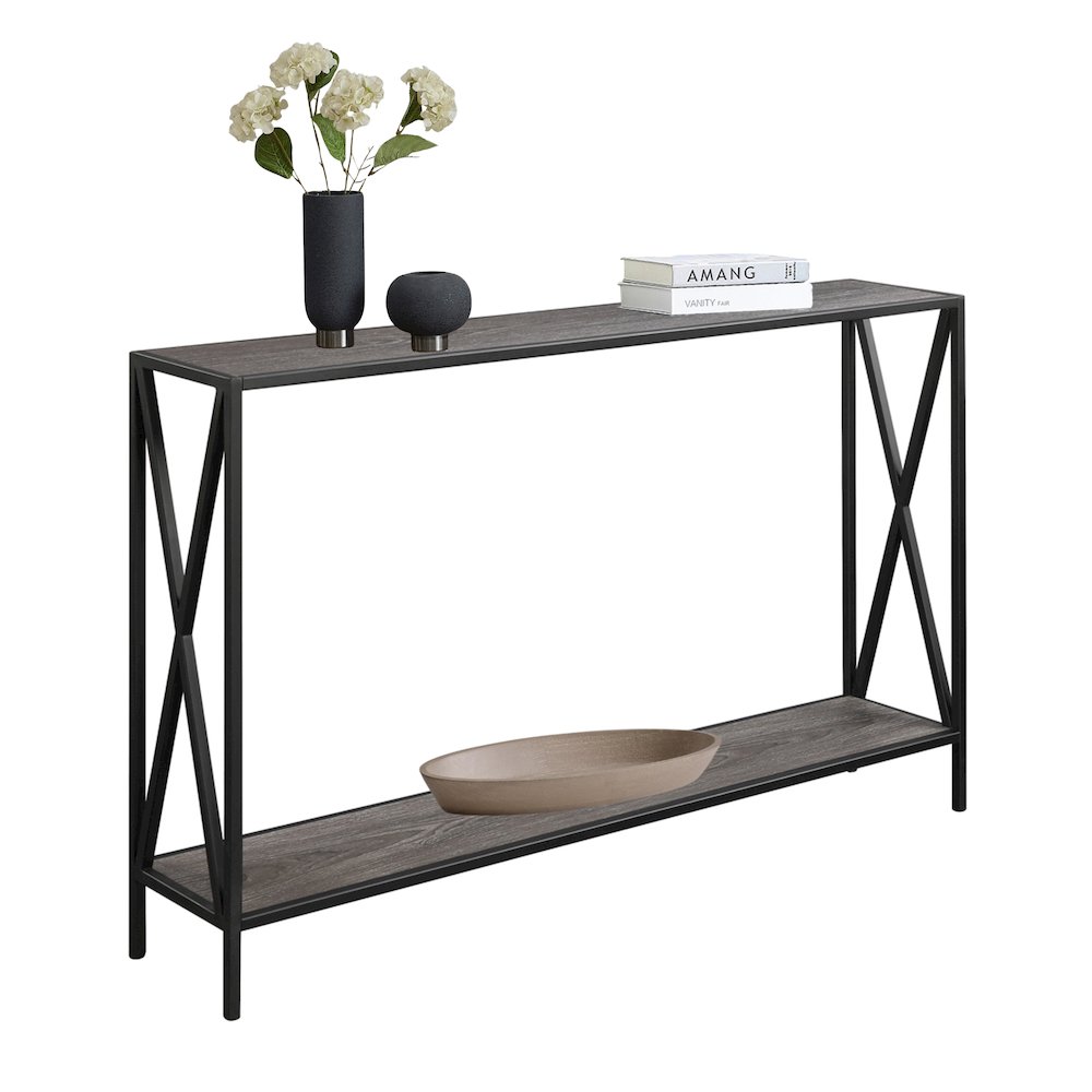 Tucson Console Table with Shelf. Picture 3