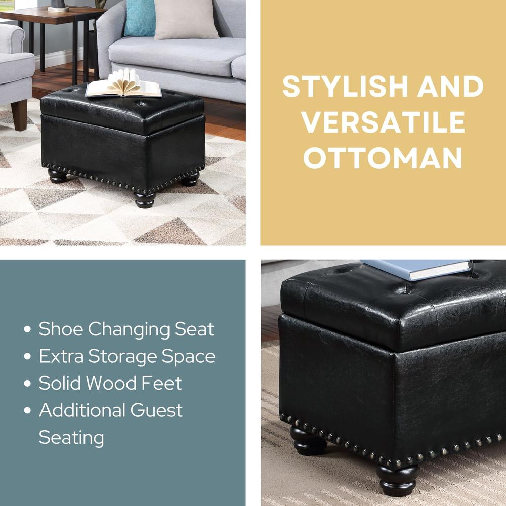 6th Avenue Storage Ottoman. Picture 8
