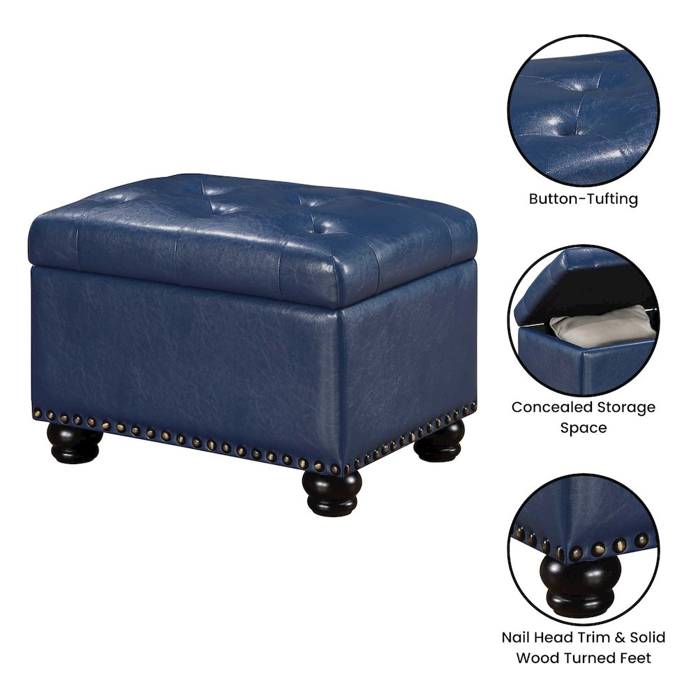 5th Avenue Storage Ottoman. Picture 4