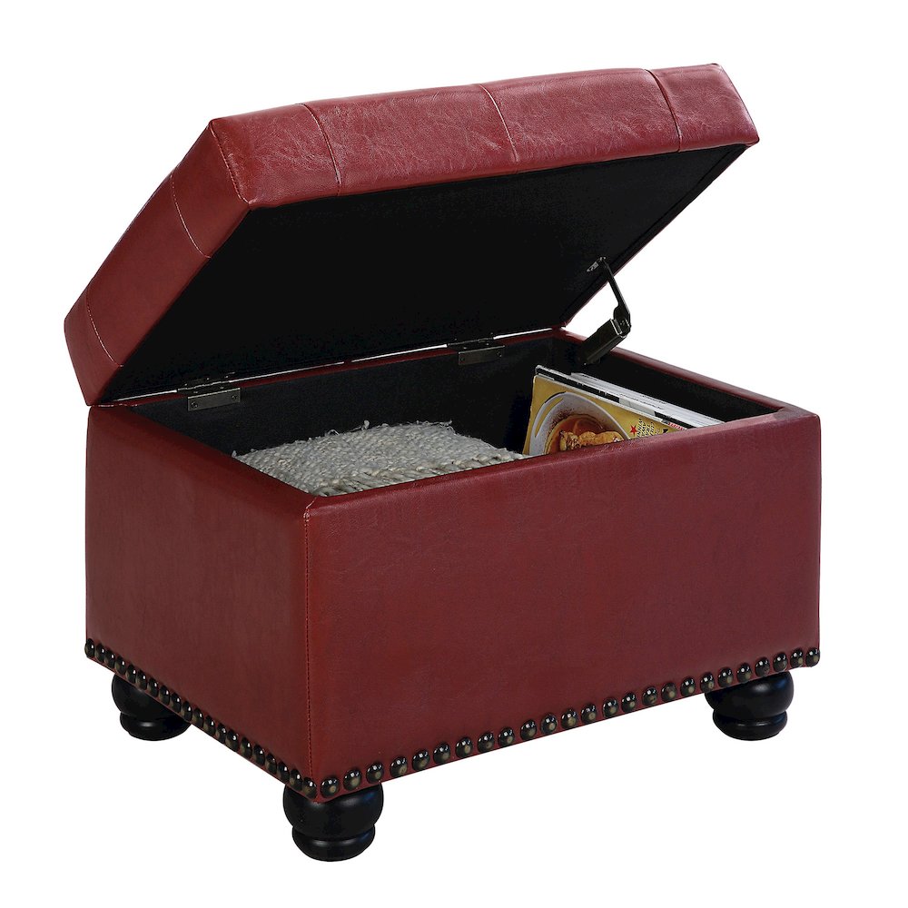 Designs4Comfort 5th Avenue Storage Ottoman. Picture 5